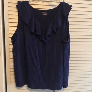 Ruffle tank